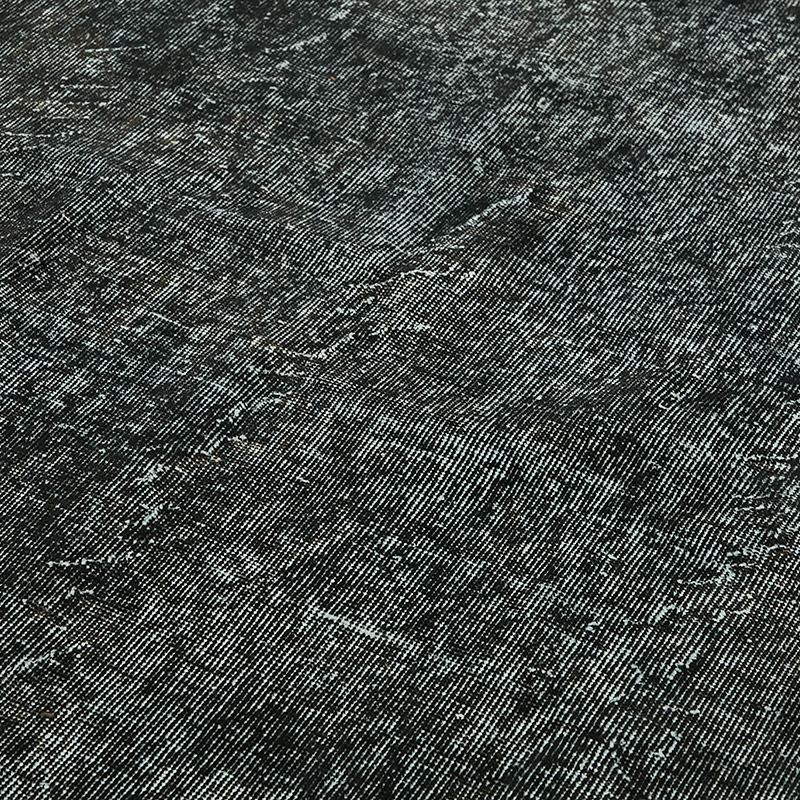 Siyah El Oyması Boyalı Halı - 164 cm x 280 cm - K0080748