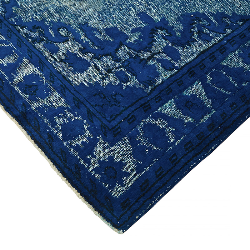 Hand Carved Over-Dyed Rug - 7' 2" x 10' 7" (86" x 127") - K0080749