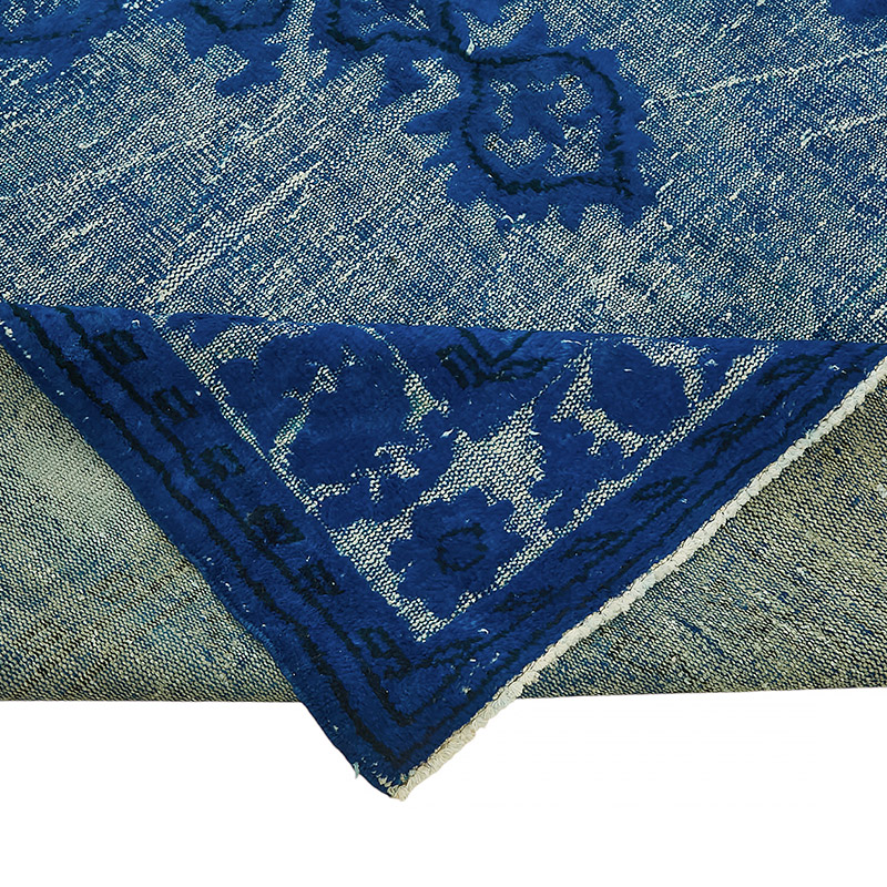 Hand Carved Over-Dyed Rug - 7' 2" x 10' 7" (86" x 127") - K0080749