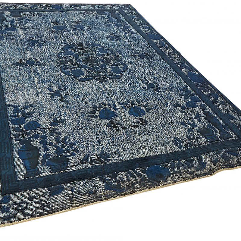 Alfombra Tallada a Mano Sobre Teñida - 209 cm x 324 cm - K0080750
