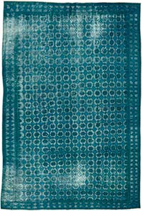El Oyması Boyalı Halı - 194 cm x 289 cm