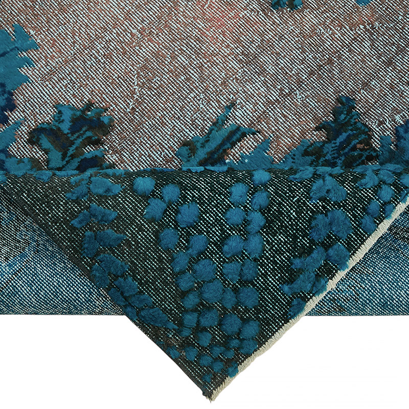 Alfombra Tallada a Mano Sobre Teñida - 210 cm x 295 cm - K0080759