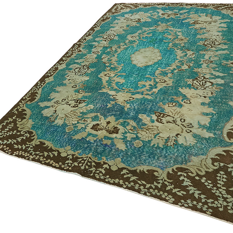 Alfombra Tallada a Mano Sobre Teñida - 178 cm x 293 cm - K0080763