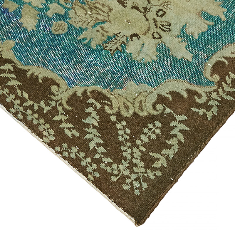 Alfombra Tallada a Mano Sobre Teñida - 178 cm x 293 cm - K0080763