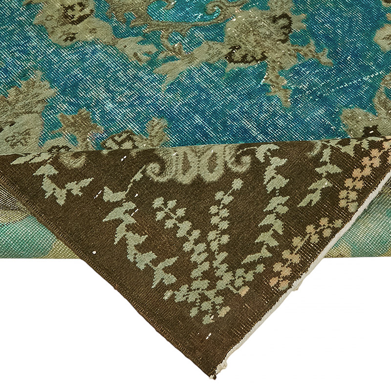 Alfombra Tallada a Mano Sobre Teñida - 178 cm x 293 cm - K0080763