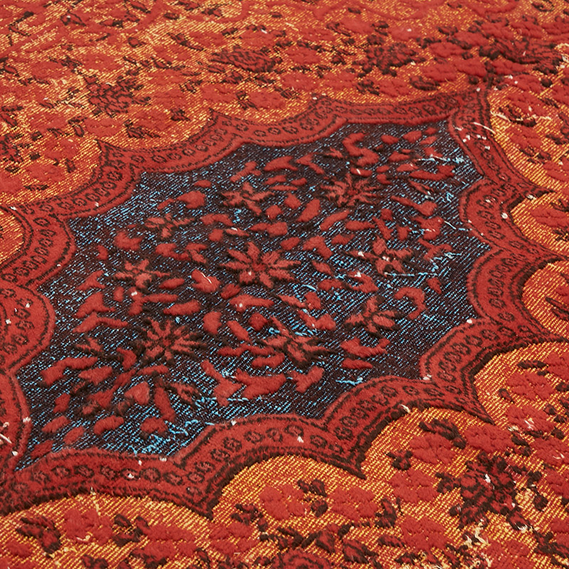 Alfombra Tallada a Mano Sobre Teñida - 207 cm x 318 cm - K0080764