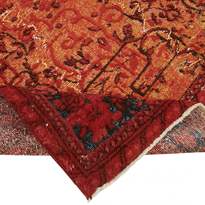 Alfombra Tallada a Mano Sobre Teñida - 207 cm x 318 cm - K0080764