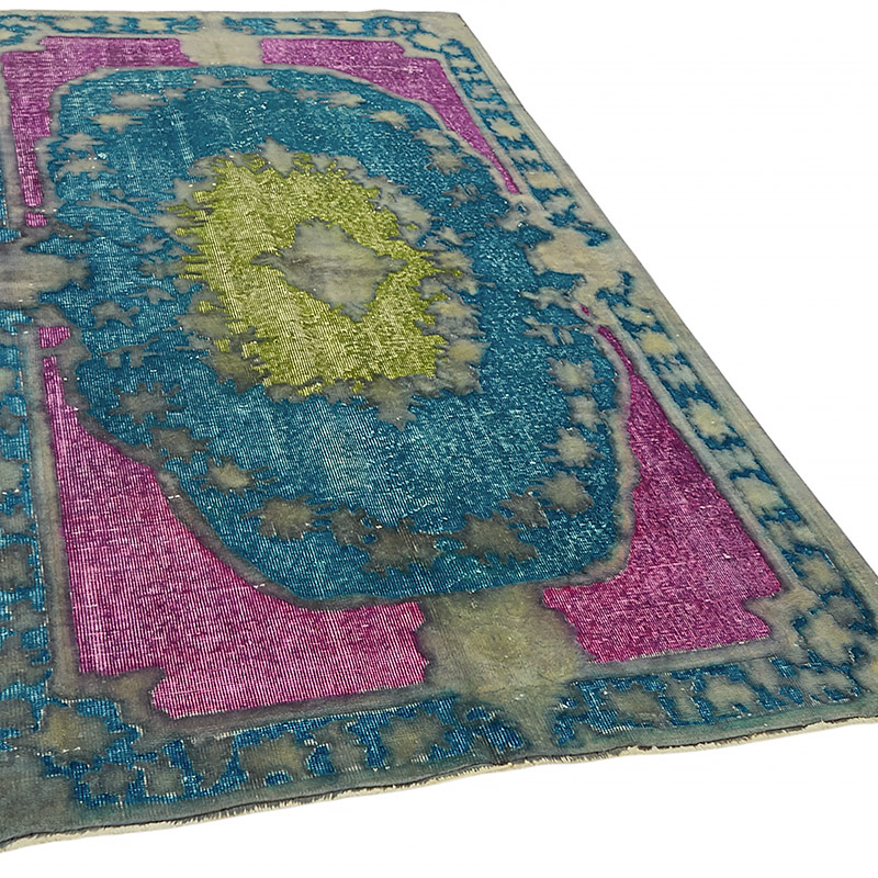 El Oyması Boyalı Halı - 150 cm x 246 cm - K0080765