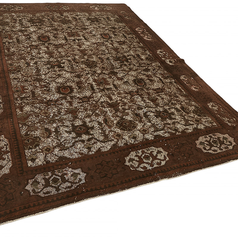 Alfombra Tallada a Mano Sobre Teñida - 205 cm x 305 cm - K0080767