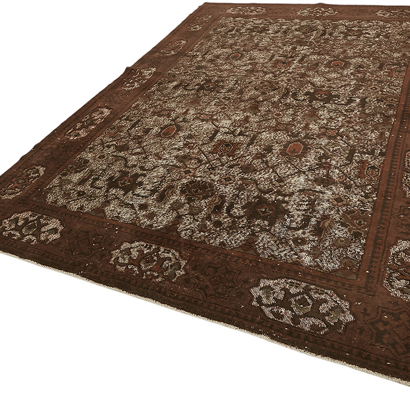 Alfombra Tallada a Mano Sobre Teñida - 205 cm x 305 cm - K0080767