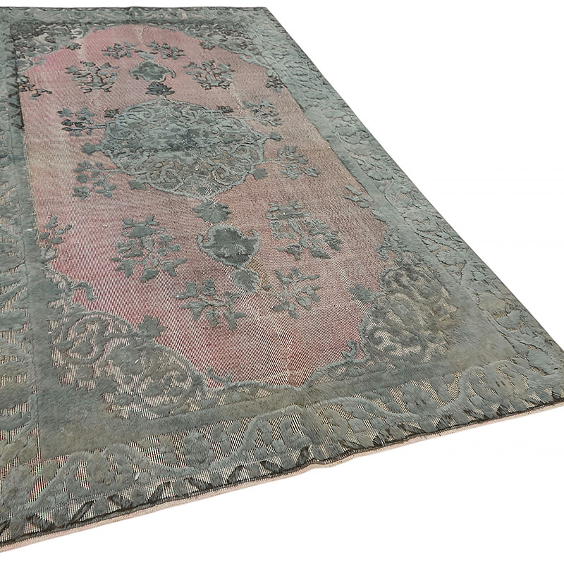Alfombra Tallada a Mano Sobre Teñida - 160 cm x 297 cm - K0080768