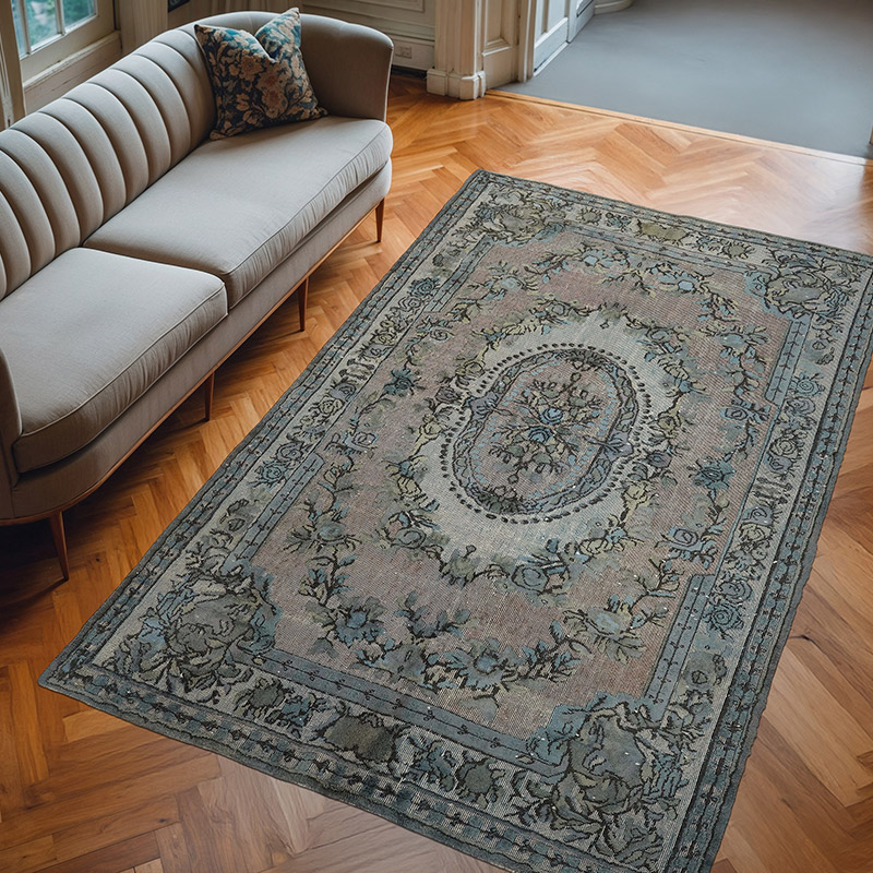 El Oyması Boyalı Halı - 180 cm x 283 cm - K0080770