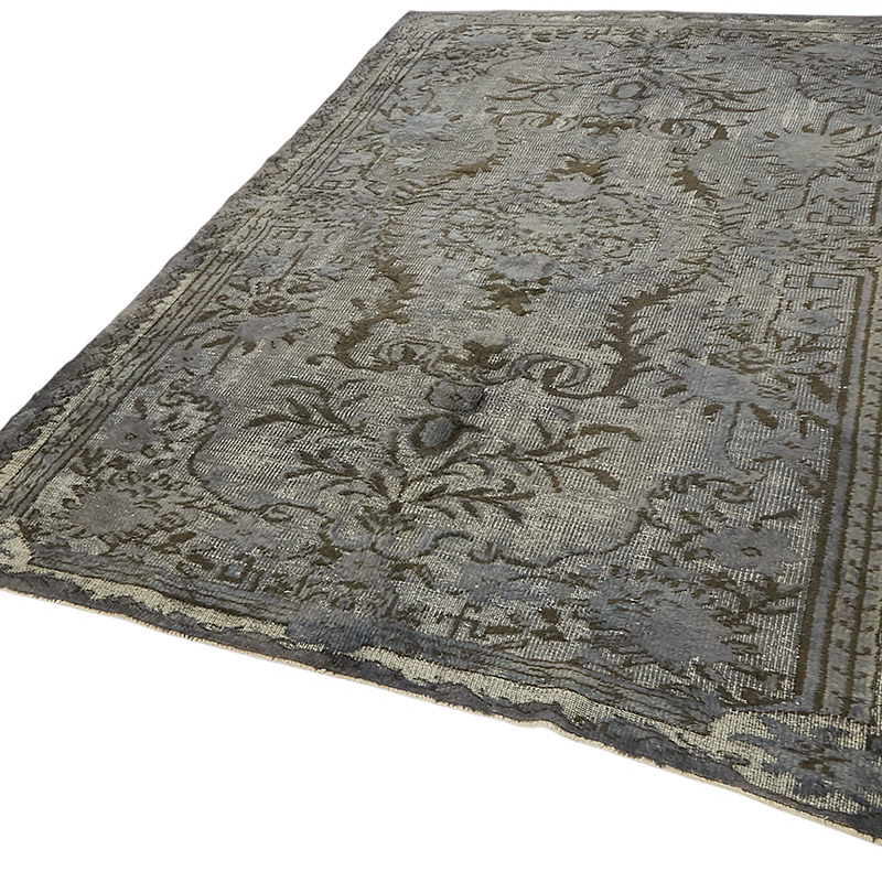 Alfombra Tallada a Mano Sobre Teñida - 183 cm x 283 cm - K0080771