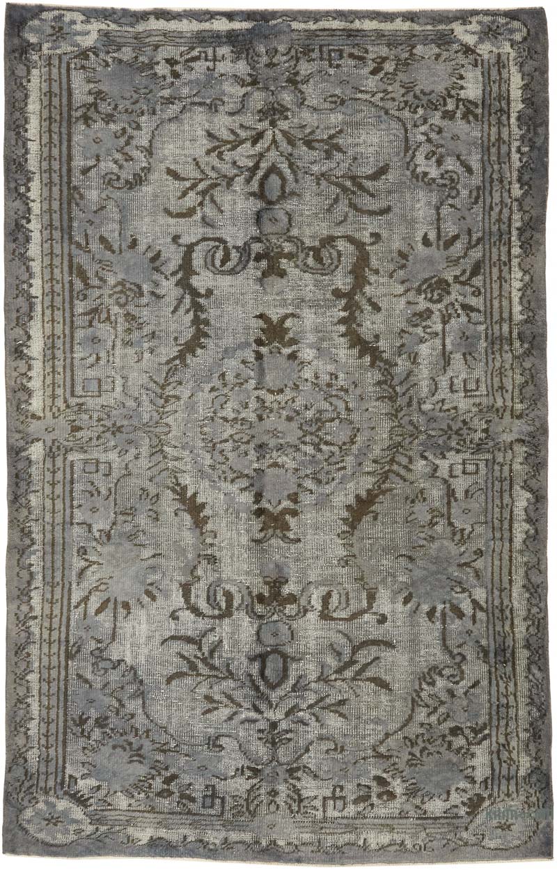 Alfombra Tallada a Mano Sobre Teñida - 183 cm x 283 cm - K0080771