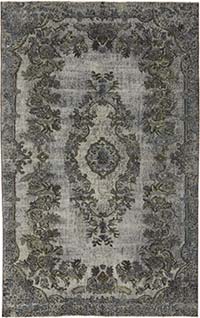 Hand Carved Over-Dyed Rug - 5' 10" x 9' 4" (70" x 112")