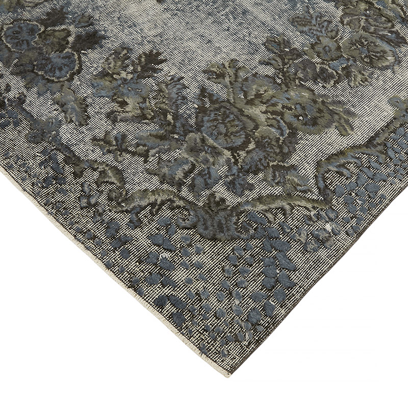 Alfombra Tallada a Mano Sobre Teñida - 178 cm x 285 cm - K0080772