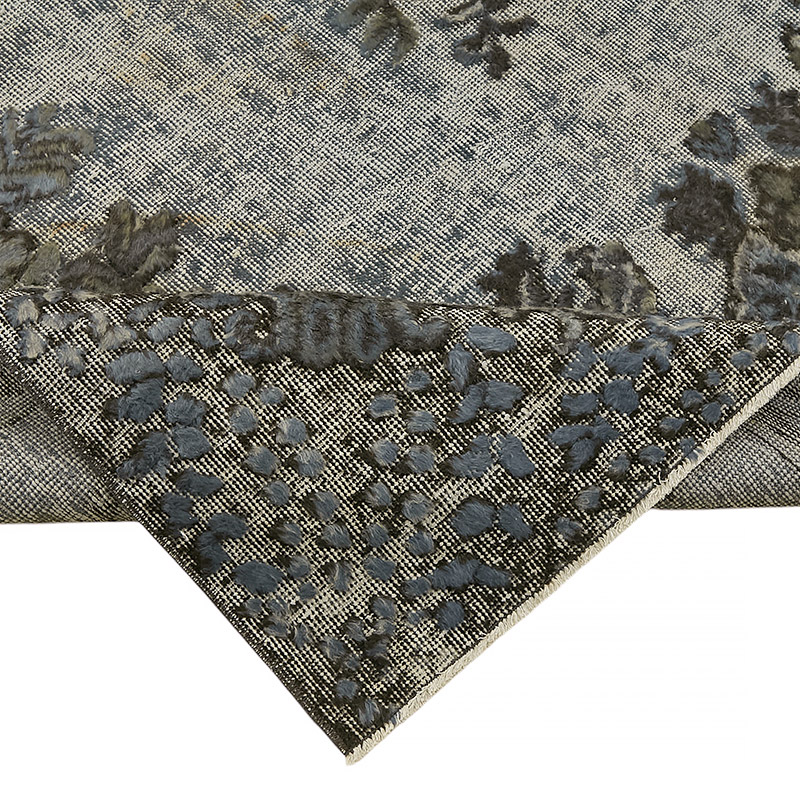Alfombra Tallada a Mano Sobre Teñida - 178 cm x 285 cm - K0080772