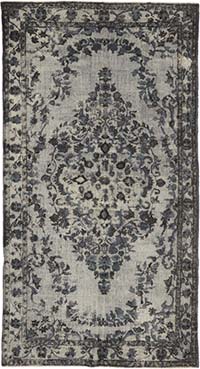 Hand Carved Over-Dyed Rug - 5' 8" x 10' 6" (68" x 126")