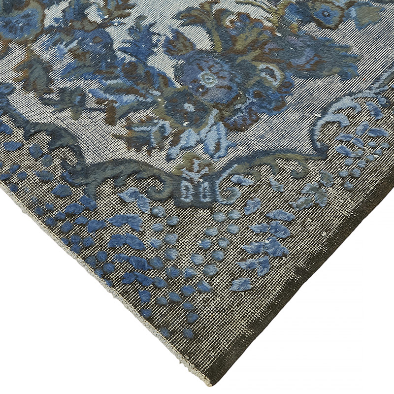 Alfombra Tallada a Mano Sobre Teñida - 189 cm x 306 cm - K0080779