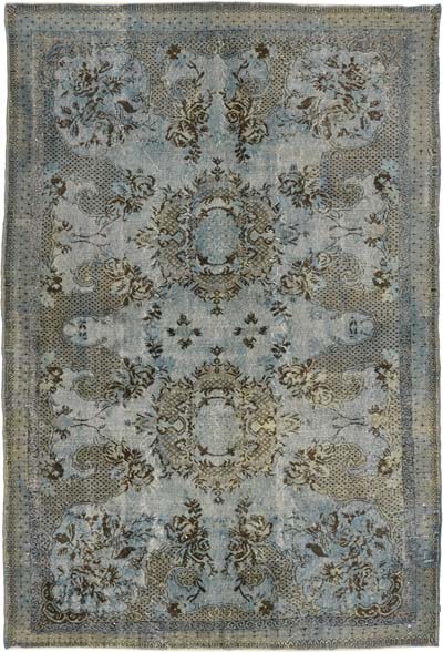 El Oyması Boyalı Halı - 195 cm x 288 cm