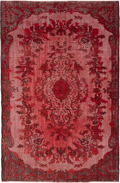 El Oyması Boyalı Halı - 180 cm x 278 cm