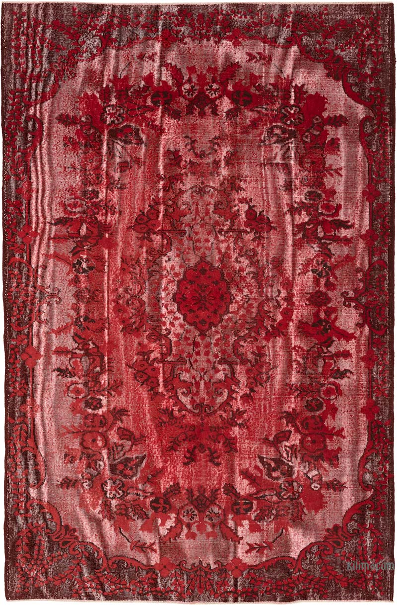 El Oyması Boyalı Halı - 180 cm x 278 cm - K0080781