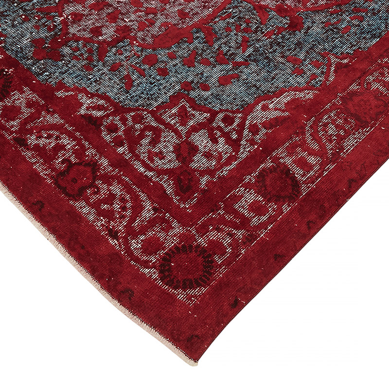 Hand Carved Over-Dyed Rug - 5'  x 8' 2" (60" x 98") - K0080783