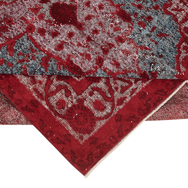 Hand Carved Over-Dyed Rug - 5'  x 8' 2" (60" x 98") - K0080783