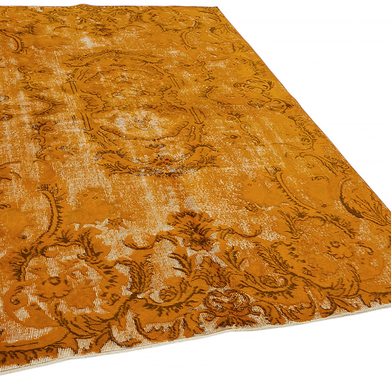 Alfombra Tallada a Mano Sobre Teñida - 170 cm x 258 cm - K0080784