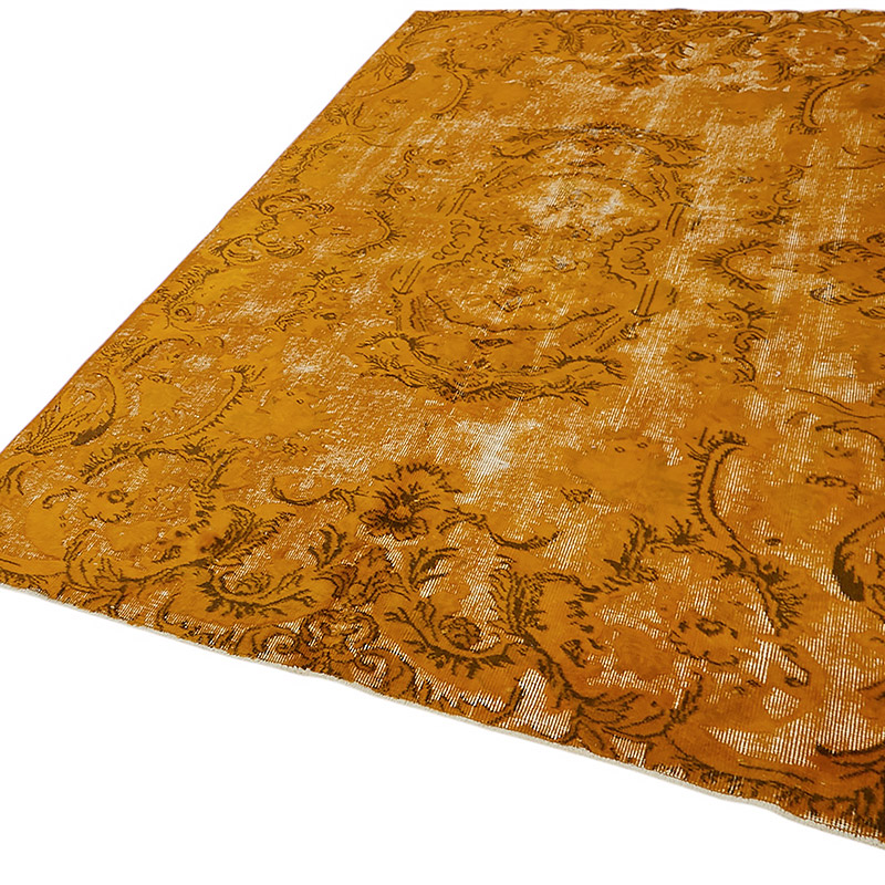 Alfombra Tallada a Mano Sobre Teñida - 170 cm x 258 cm - K0080784