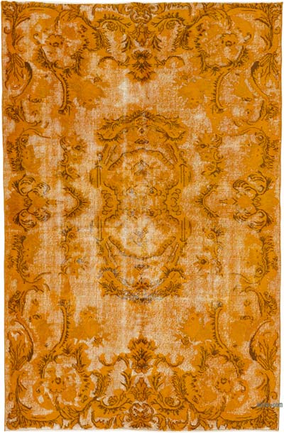 Alfombra Tallada a Mano Sobre Teñida - 170 cm x 258 cm