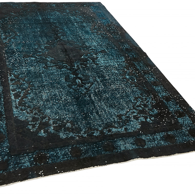 Alfombra Tallada a Mano Sobre Teñida - 157 cm x 253 cm - K0080788
