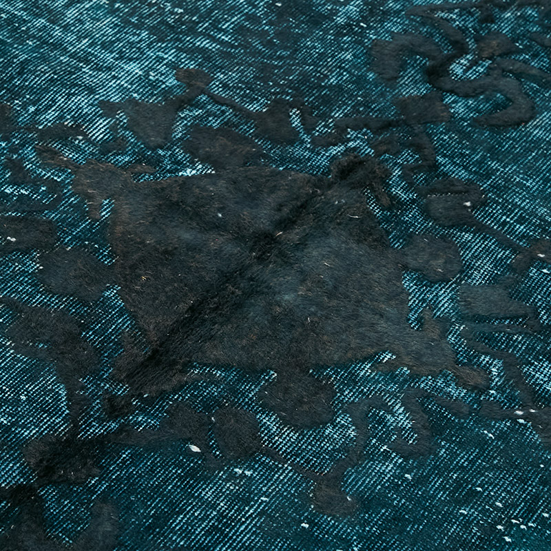 Alfombra Tallada a Mano Sobre Teñida - 157 cm x 253 cm - K0080788