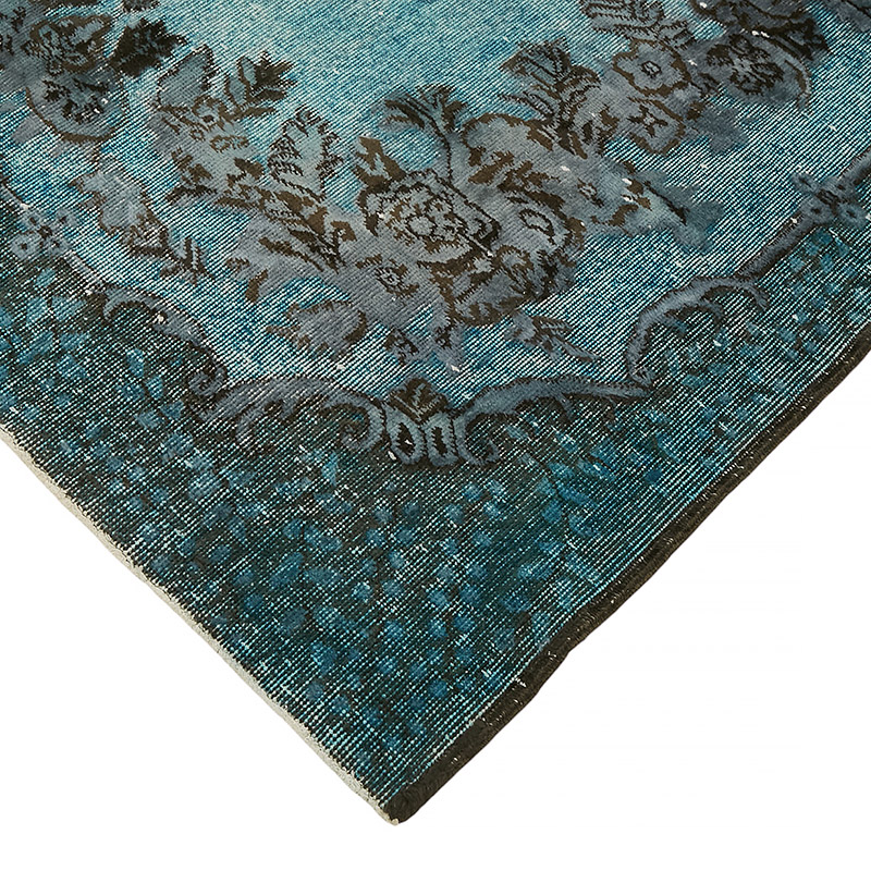 Alfombra Tallada a Mano Sobre Teñida - 175 cm x 276 cm - K0080789