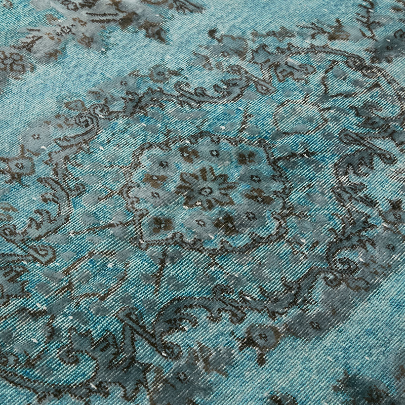 Alfombra Tallada a Mano Sobre Teñida - 175 cm x 276 cm - K0080789