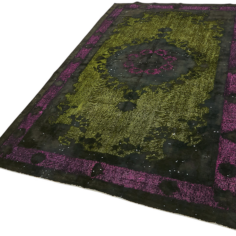 Alfombra Tallada a Mano Sobre Teñida - 168 cm x 282 cm - K0080790