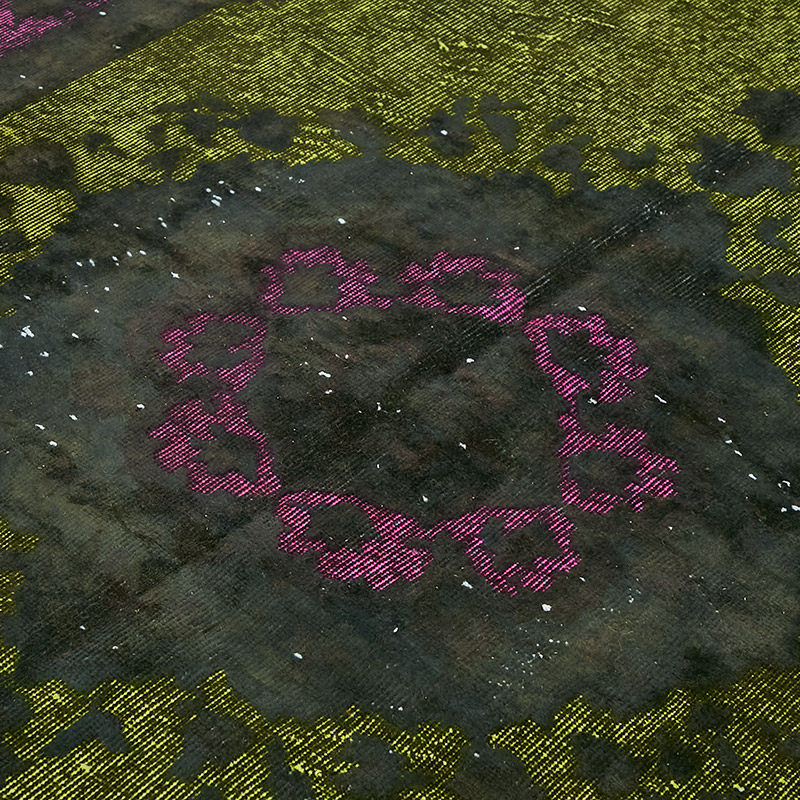 Alfombra Tallada a Mano Sobre Teñida - 168 cm x 282 cm - K0080790