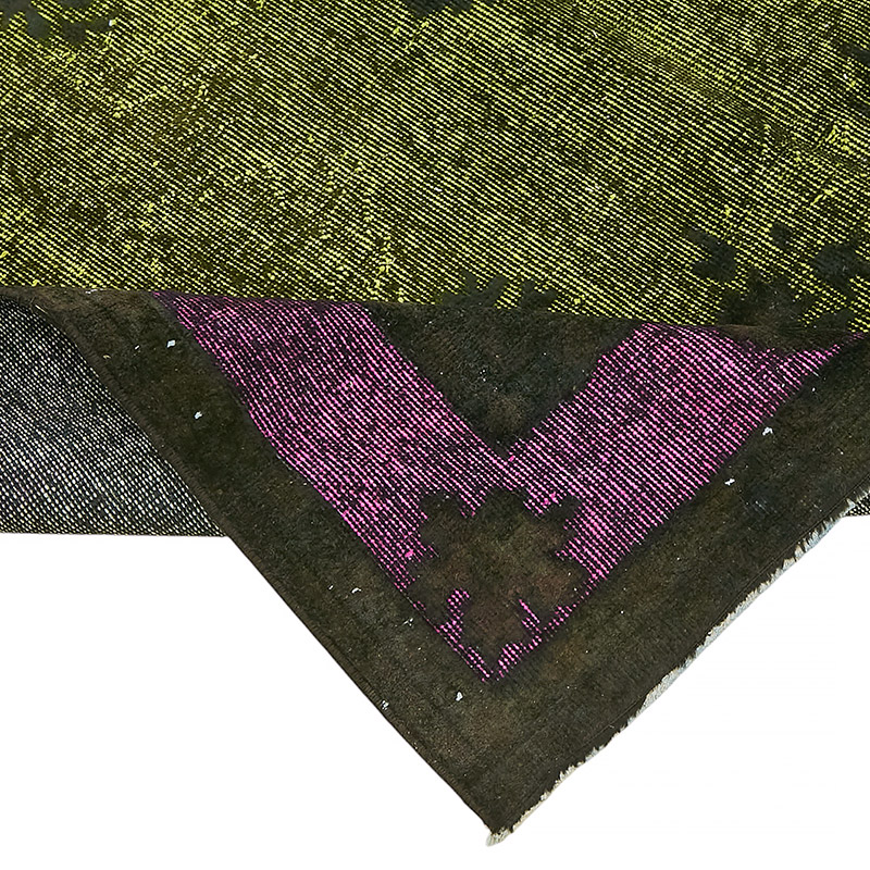 Alfombra Tallada a Mano Sobre Teñida - 168 cm x 282 cm - K0080790