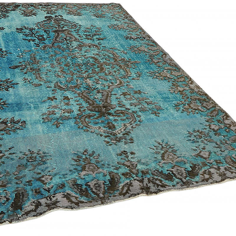 Alfombra Tallada a Mano Sobre Teñida - 180 cm x 286 cm - K0080791