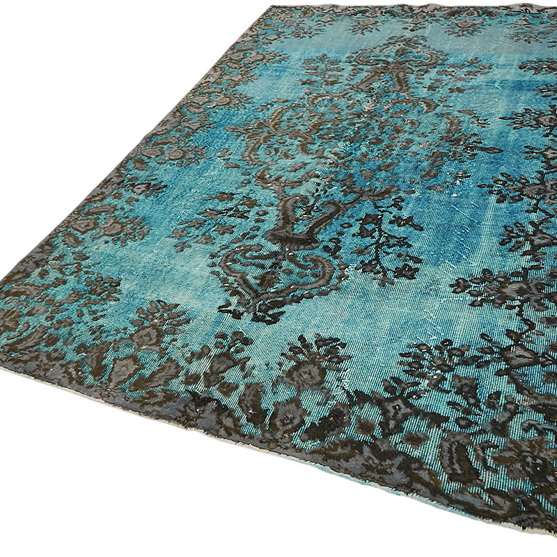 Alfombra Tallada a Mano Sobre Teñida - 180 cm x 286 cm - K0080791