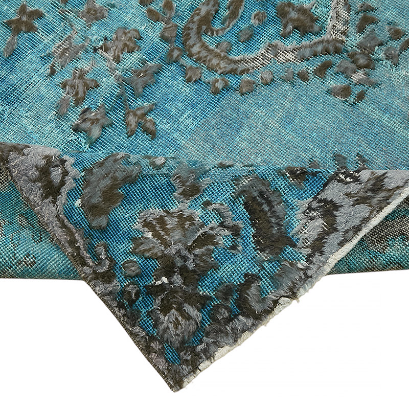 Alfombra Tallada a Mano Sobre Teñida - 180 cm x 286 cm - K0080791