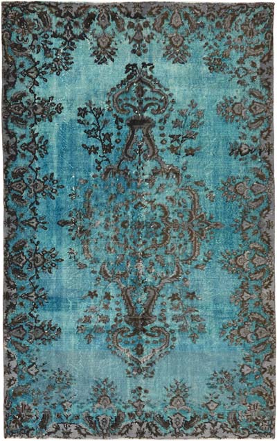 Alfombra Tallada a Mano Sobre Teñida - 180 cm x 286 cm
