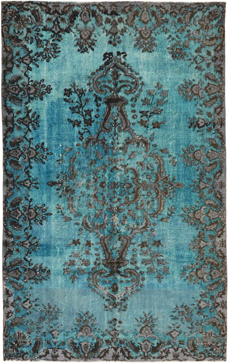 Alfombra Tallada a Mano Sobre Teñida - 180 cm x 286 cm - K0080791