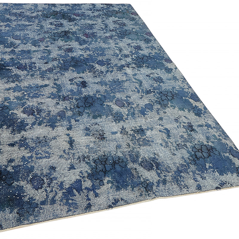 Hand Carved Over-Dyed Rug - 5' 4" x 8' 10" (64" x 106") - K0080792