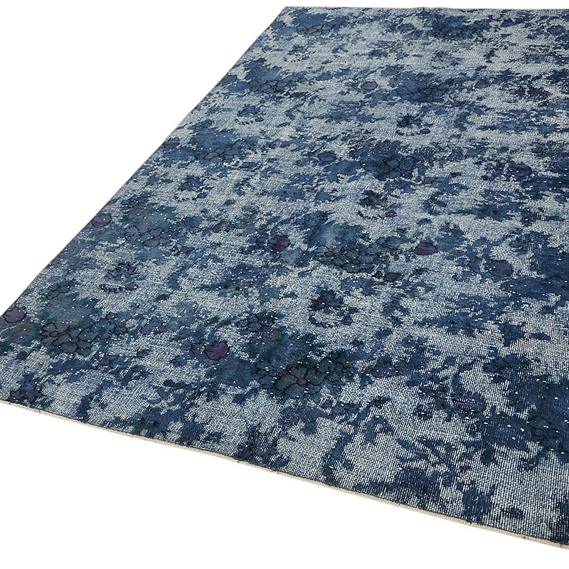 Hand Carved Over-Dyed Rug - 5' 4" x 8' 10" (64" x 106") - K0080792