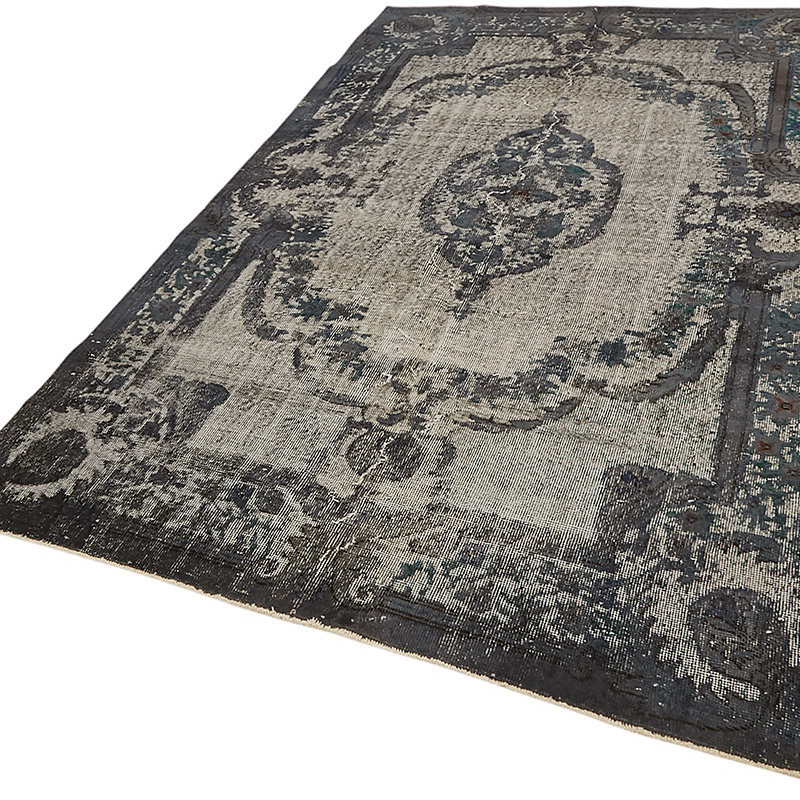 Alfombra Tallada a Mano Sobre Teñida - 160 cm x 265 cm - K0080794