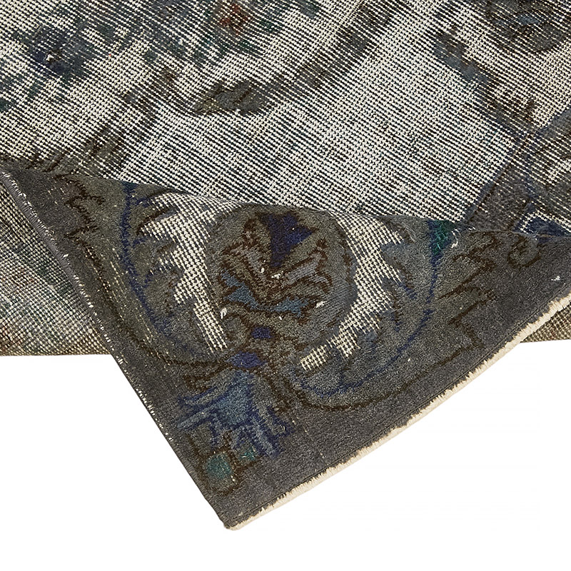 Alfombra Tallada a Mano Sobre Teñida - 160 cm x 265 cm - K0080794