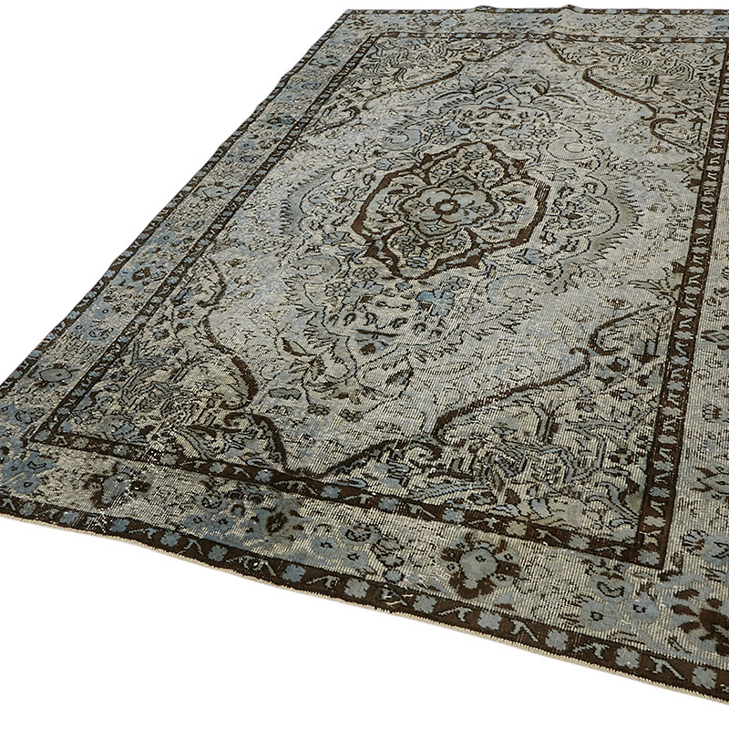 Hand Carved Over-Dyed Rug - 5' 11" x 8' 10" (71" x 106") - K0080796
