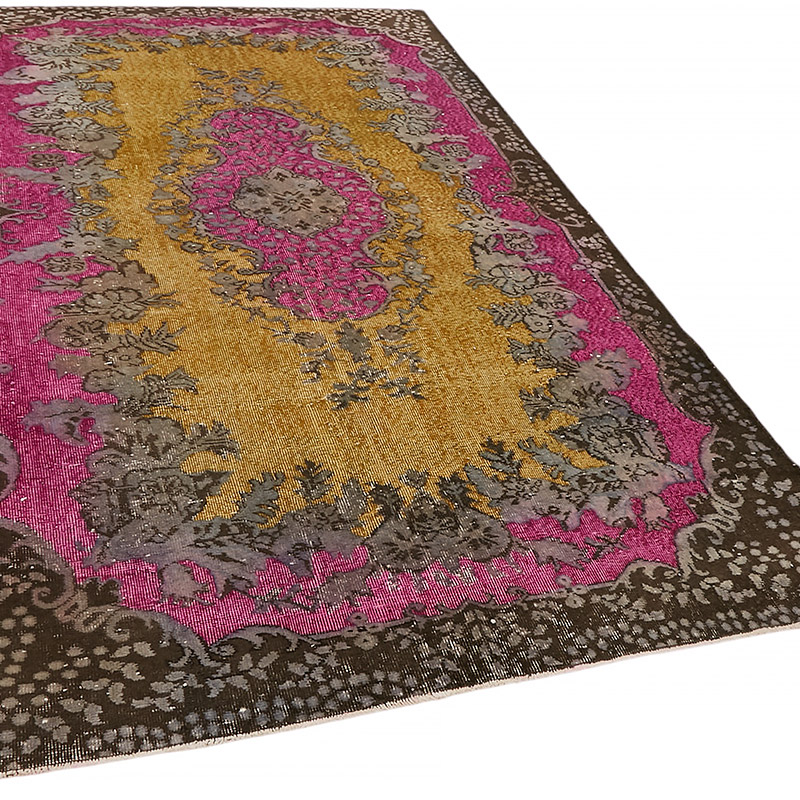 El Oyması Boyalı Halı - 177 cm x 303 cm - K0080797