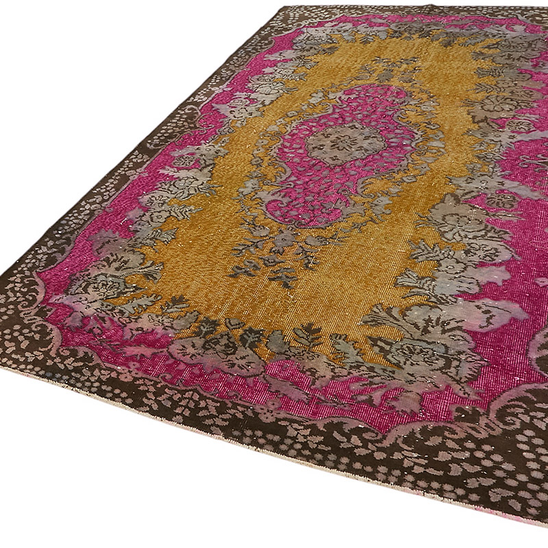 El Oyması Boyalı Halı - 177 cm x 303 cm - K0080797